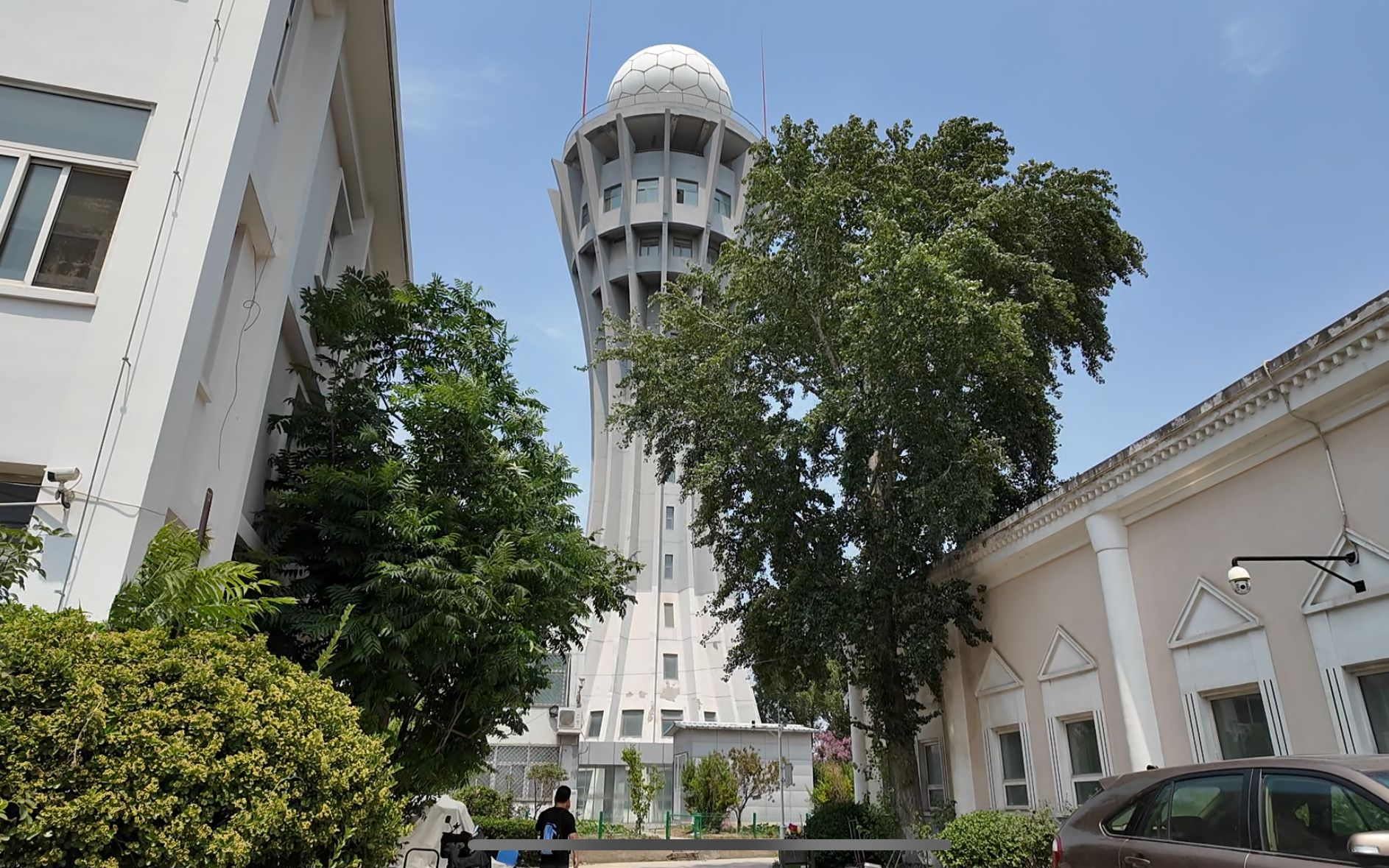 52.7-meter-tall Beijing National Weather Radar Station. Photo by Wang Jingxi, New Beijing NewsImage Source: New Beijing News